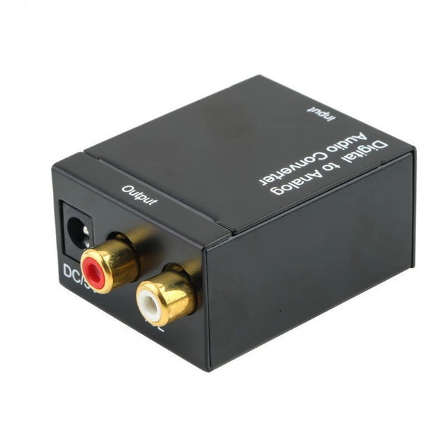 Convertisseur Optique Rca Convertisseur Audio Numérique/analogique Optique Vers Rca