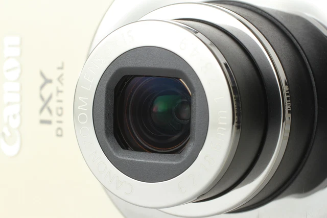 [Near MINT in Box] Canon IXY DIGITAL 20 IS Camera White 3x IS 8.0MP From JAPAN 3