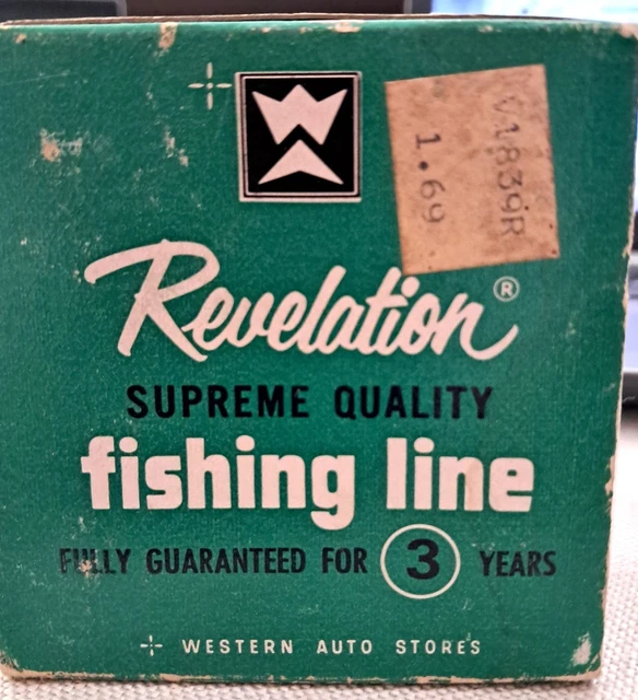 VINTAGE WESTERN AUTO Revelation V7343 Fishing Reel Made in USA