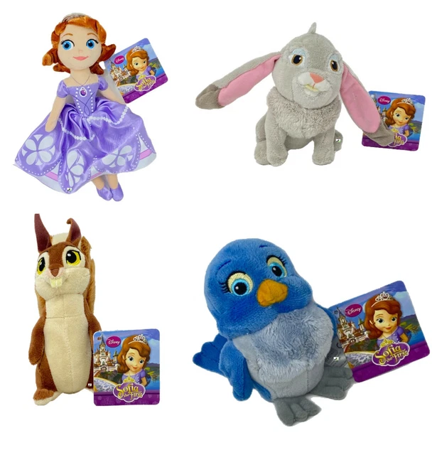 Princess Sofia The First Super Plush Disney Rabbit Clover Bird Mia Whatnaught