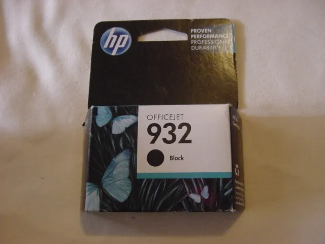 Genuine HP HEWLETT PACKARD 932 BLACK INK CARTRIDGE