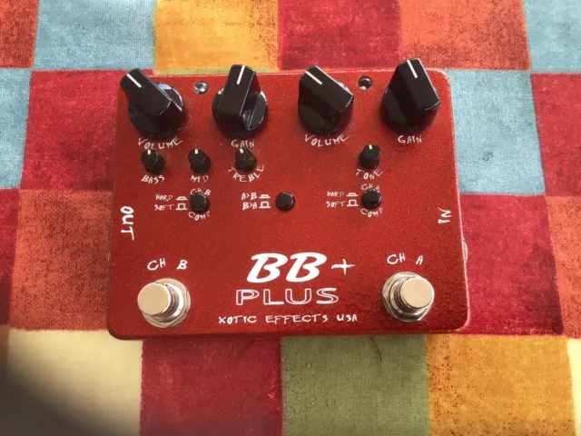 Xotic BB Plus Preamp Overdrive Distortion Pedal