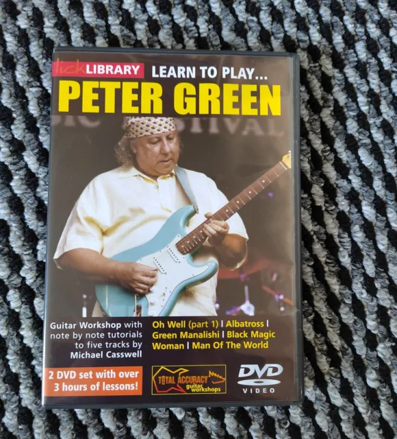 Lick Library Learn to Play Peter Green ALBATROSS ROCK Lesson Tutor Guitar DVD