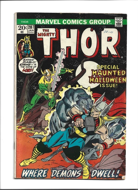 The Mighty Thor Vol 1 # 207 - 1972 - Marvel Comics