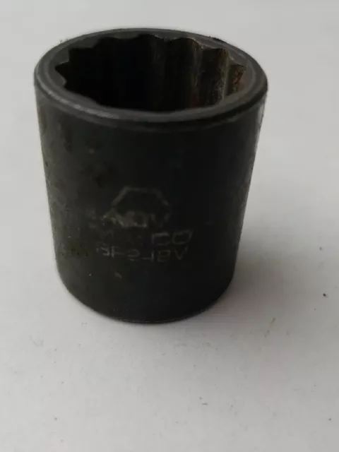 Matco Tools Usa # Cp242 1/2" Drive 12 Point Sae 3/4" Shallow Impact Socket