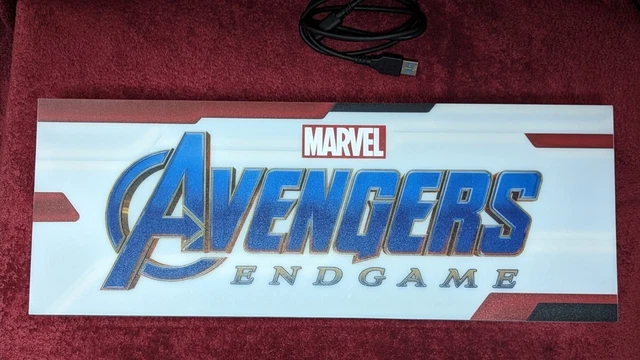 Ready! Hot Toys Marvel Avengers Endgame Light Box Pre-owned MCU USB Iron man