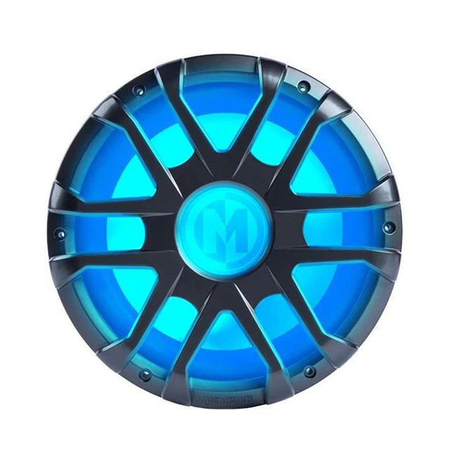 Memphis Audio MM1024 10" Marine Subwoofer with Integrated RGB LEDs and 2 or 4...