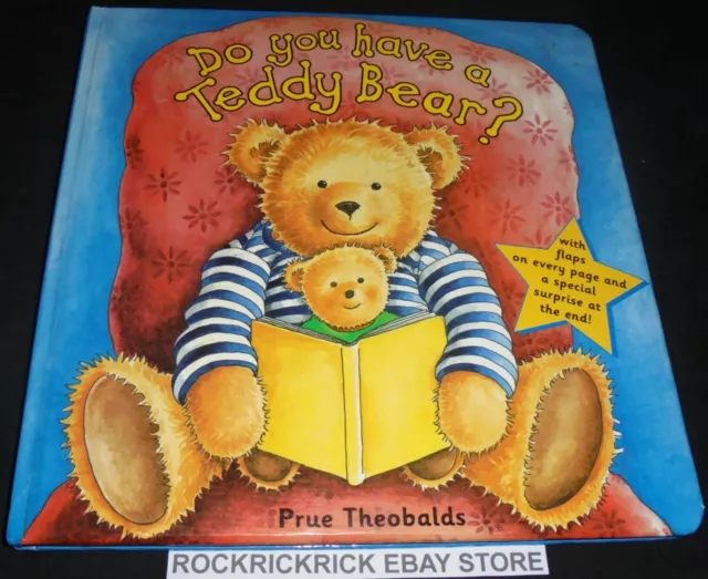 Do You Have A Teddy Bear? Pop Up Book (Hardcover) By Prue Theobalds 23Cm X 24Cm