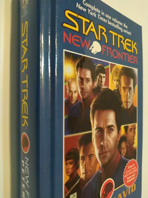 Star Trek New Frontier BOOKS 1-4 IN ONE VOLUME! + FOLD OUT POSTER PETER DAVID