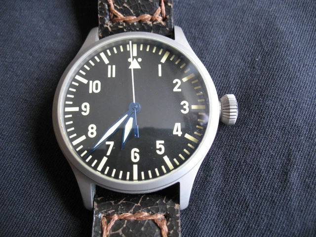 NAV.B-UHR 44 AUTOMATIK A-MUSTER pilot watch with swiss clockwork