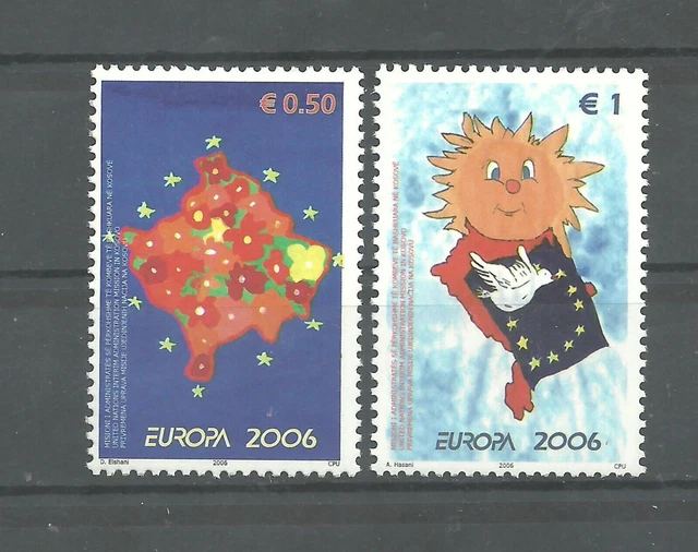 KOSOVO 2006 Europa CEPT, Integrationssatz postfrisch