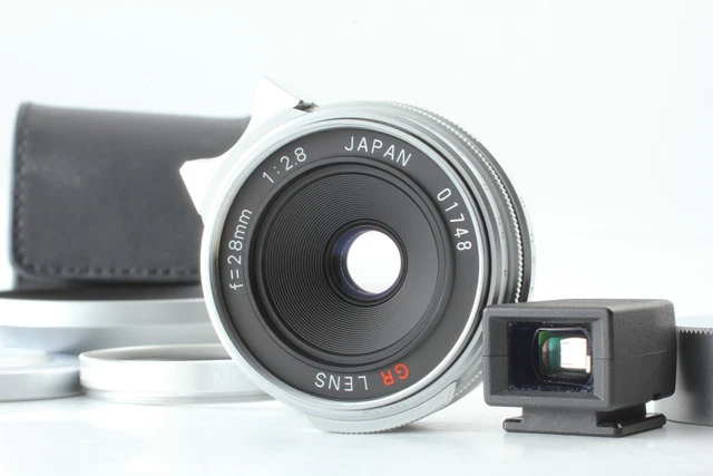 [Near Mint with Finder] RICOH GR 28mm F2.8 Lens Leica L39 LTM Mount From Japan
