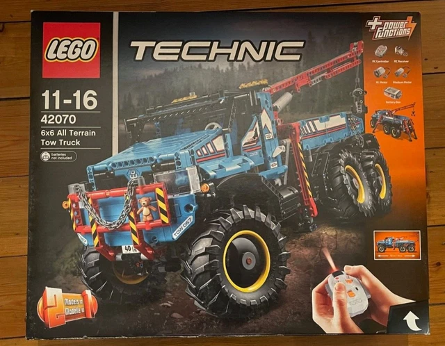 LEGO TECHNIC 42070 : 6x6 remorqueur tout terrain - Neuf dans sa boîte