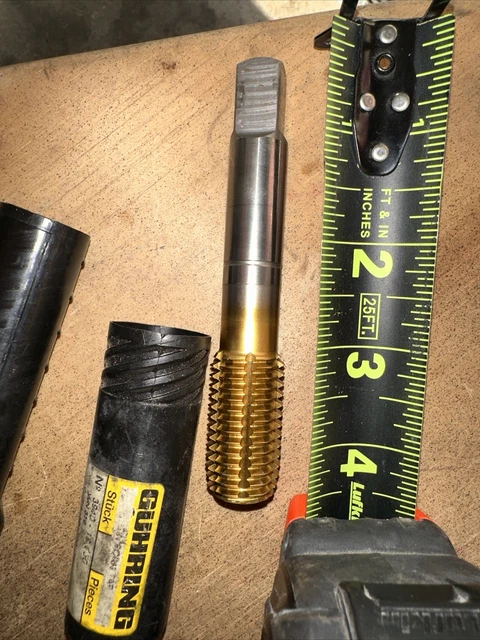 Guhring 3/4-10NC High Performance Thread Forming Bottoming Tap Tin Coating New