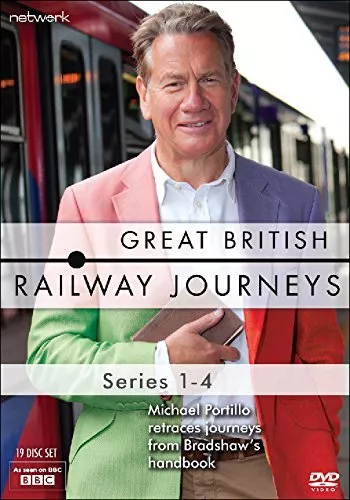 Great British Railway Journeys Series Season 1, 2, 3 & 4 DVD new Sealed 1 - 4