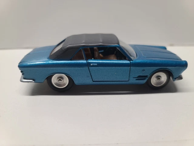 Solido Ancien 1/43 N°133 – Fiat 2300S Cabriolet Ghia, Bon état Sans Boîte