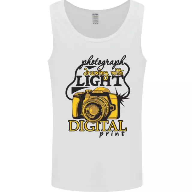 Photography Drawing With Light Photographer Mens Vest Tank Top