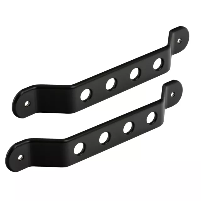 Race Safety Accessories Pair Of Lightweight Alloy Door Handles - Black