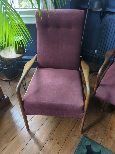 Greaves and Thomas Original 3 Piece Suite 1960s Midcentury Vintage Retro Danish