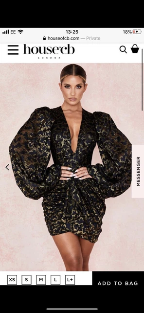 slim fit dress slacks HOUSE OF CB - GABBI DRESS main image 0
