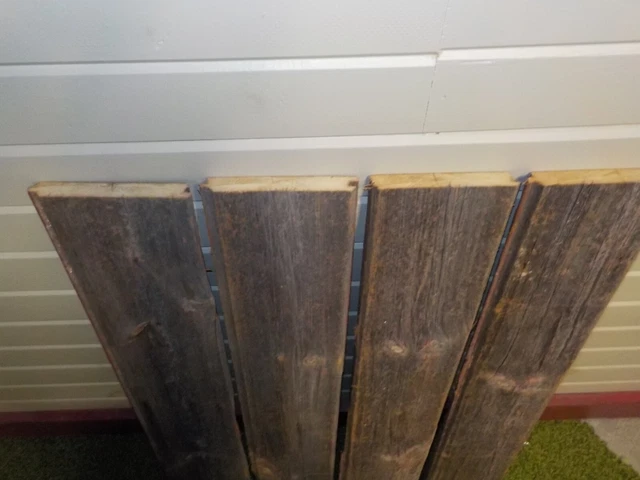 Reclaimed Weathered Wood Old Barn Board Wood Lumber Siding Rustic Decor Crafts 3