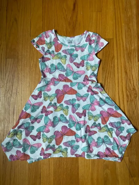 jumping beans girls size 6 All-Day-Play butterfly dress