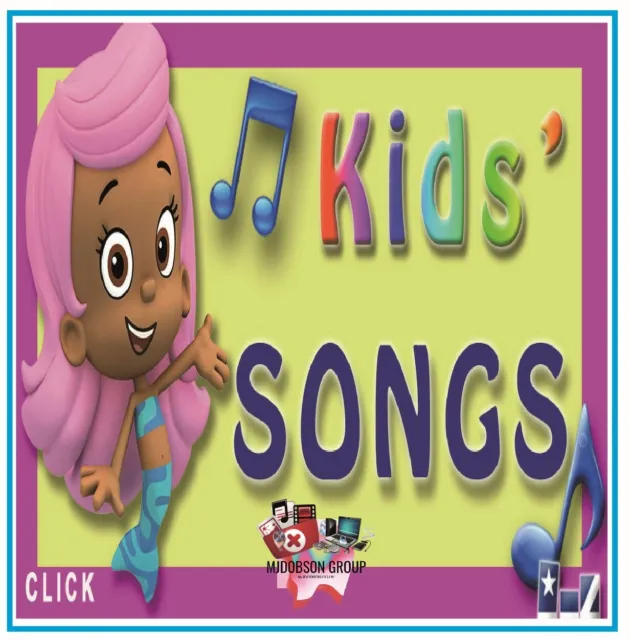 Childrens 100 Sing-A-Long Nursery Rhymes Children's Songs Fun Party Learning.