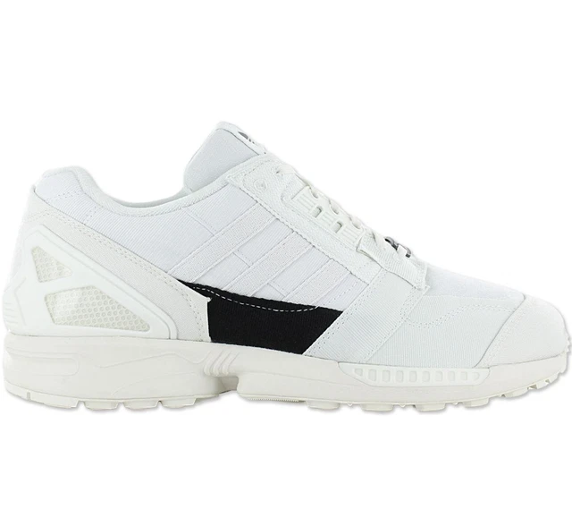 adidas Originals ZX 8000 BOOST PARLEY Herren Sneaker Weiß GV7618 Freizeit Schuhe