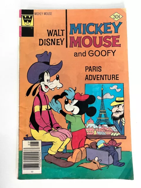 MICKEY MOUSE AND Goofy comic book #173 1977 Bronze Age Walt Disney $4. ...