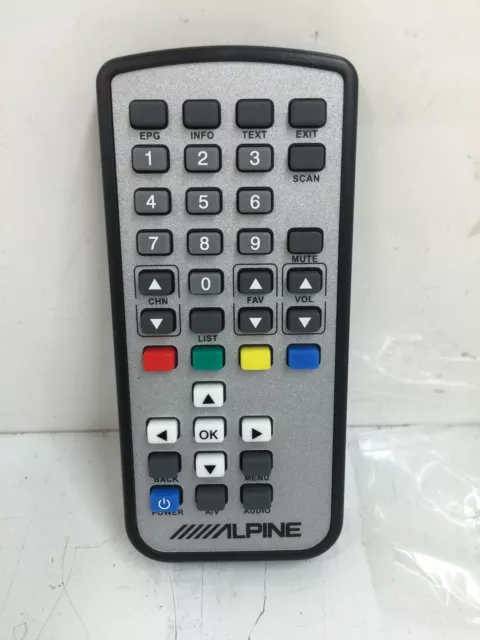 Alpine Rue-4142 Car Hand Held Remote Control iR Handset TUE-T200DVB TUE-T150DV