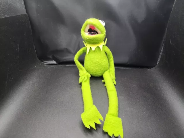 Vintage Fisher Price #850 Kermit The Frog Plush Stuffed Animal 1976 Jim Henson