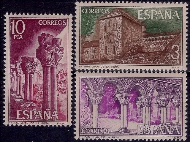 Prophila Collection Spagna 1613-1615,1616-1620,1621, 1622,1623 (Completa Edizione) MNH ** MNH 1966 FilUnteliUn, Sehenswïürdigkeiten u.Un. (Francobolli per i Collezionisti