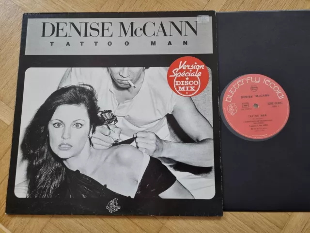 DENISE MCCANN - Tattoo Man / I Don't Wanna Forget You 12'' Vinyl Maxi ...
