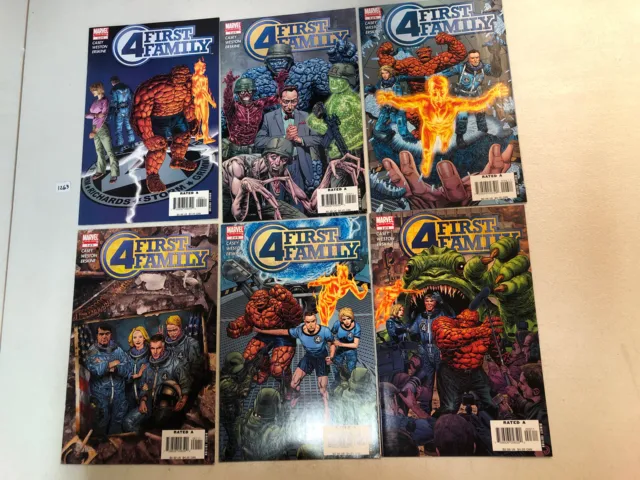Fantastic Four First Family (2006) #1 2 3 4 5 6 1-6 (VF/NM) Complete Set