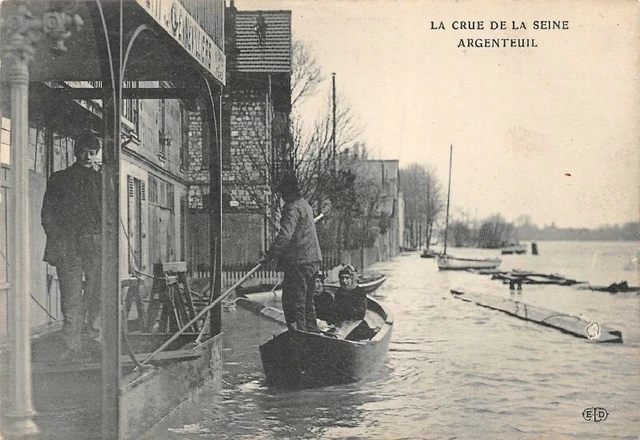 Argenteuil - La Crue De La Seine