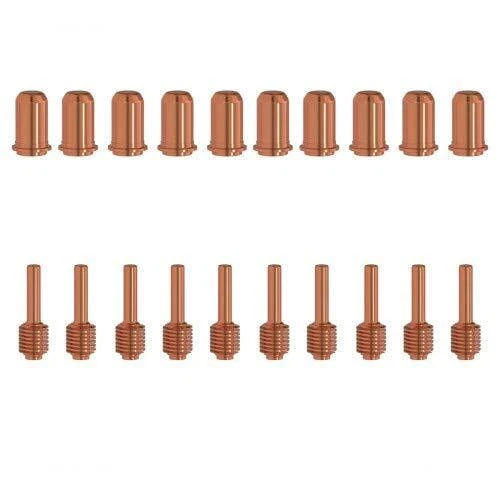 KEMAO 10Pcs 220480 Plasma Cutting Nozzle Tips & 10Pcs 220478 Plasma Cutting E
