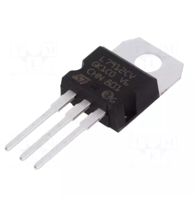 L7912CV Regulator -12 Volt 1.5 Amp Fixed Voltage 2 Pack For Repairs Arduino DIY 3