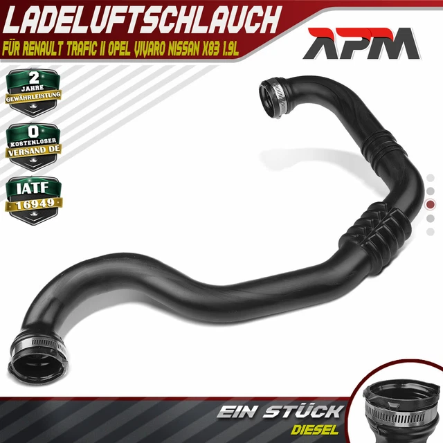 DURITE ENTRÉE D'AIR Durite de Turbo pour Renault Trafic II 2.5 DCI