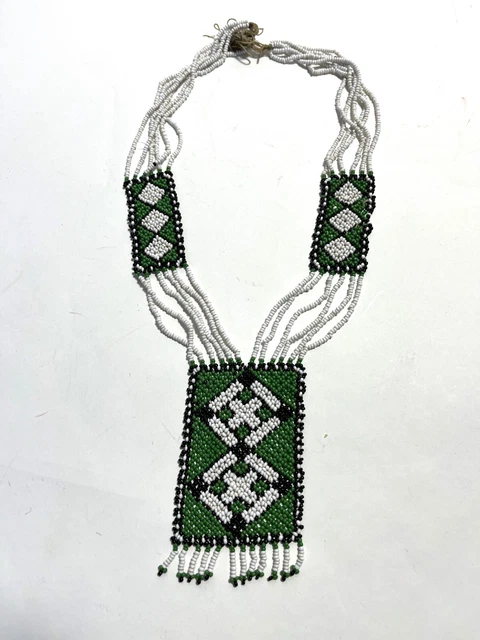 Antique South African Beaded Necklace From The Romy Rey Collection Antique South African Beaded Necklace From The Romy Rey Collection