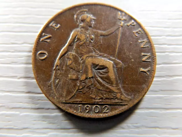 UK GREAT BRITAIN 1902 Penny