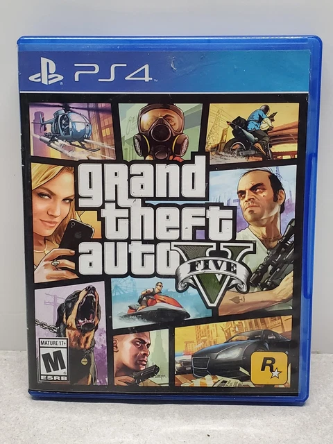 GRAND THEFT AUTO V GTA 5 PS4 (Sony PlayStation 4) Testé EUR 16,49 ...