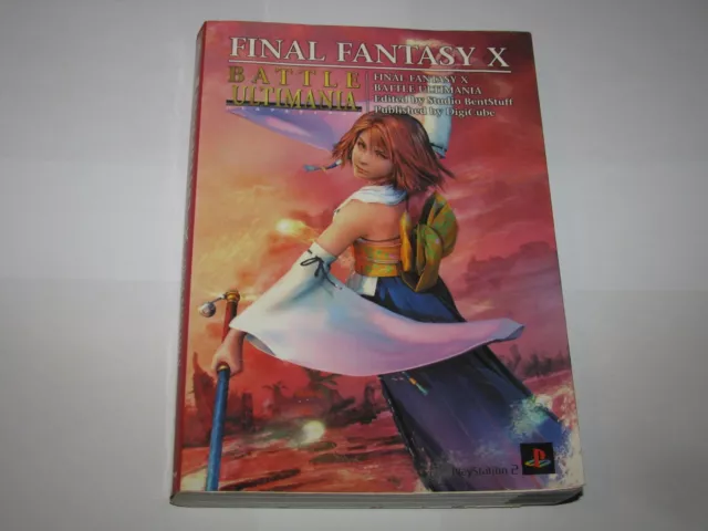 Final Fantasy X Battle Ultimania Guide Book Digicube Japan import US Seller