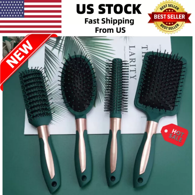 Wholesale Price Paddle Hair Brush for Women& Men Dry& Wet  Detangle Brushes