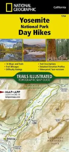 National Geographic Maps Yosemite National Park Day Hikes Map (Map)