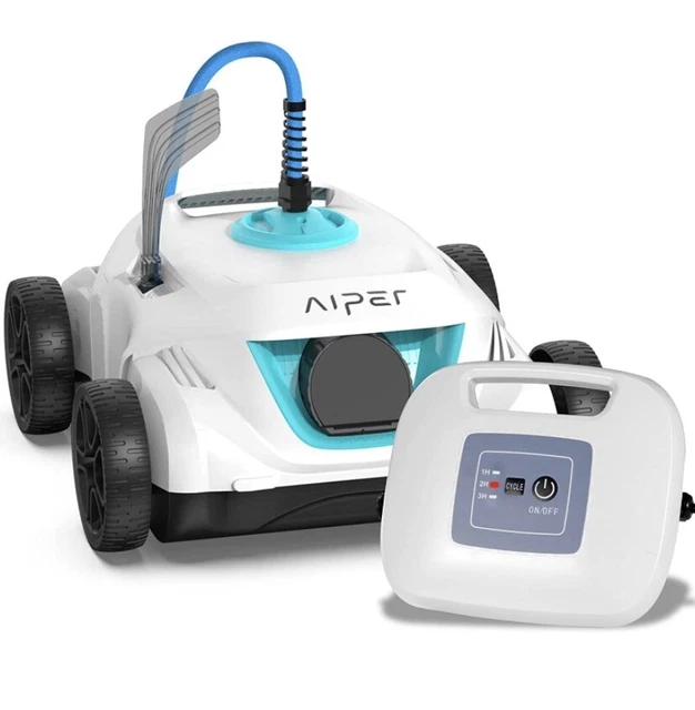 AIPER automatic Pool Cleaner, Robotic Pool Vacuum, Ground Pools, Orca 800 Mate