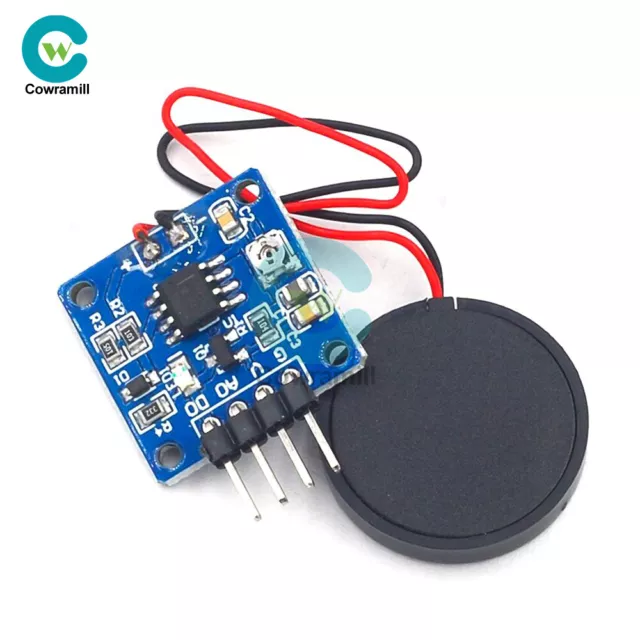 Piezo Sheet Percussion Vibration Shock Sensor Switch Module DC 5V