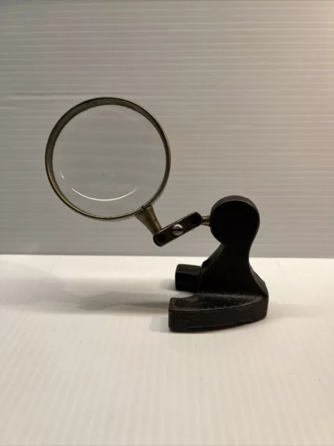 Vtg Sargent-Welch Reading Magnifying Glass w/ original box 3” 2.5  Magnification