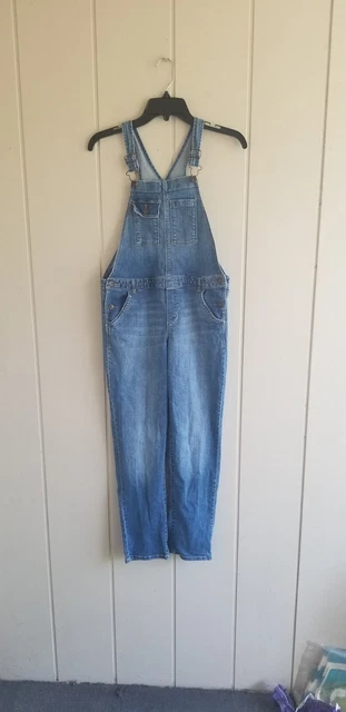 Oshkosh Bgosh girls overall size 14 Straight Leg Stretch Medium Wash Adjustable