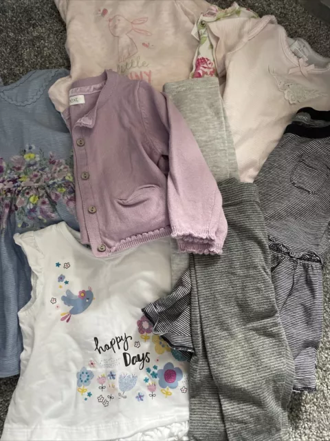 Baby Girls Clothes Bundle Age 6-9months