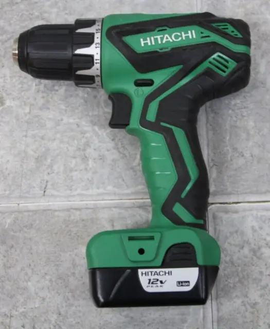 Hitachi HPT DS10DFL2 12-Volt Lithium-Ion Cordless Drill Driver W/Battery